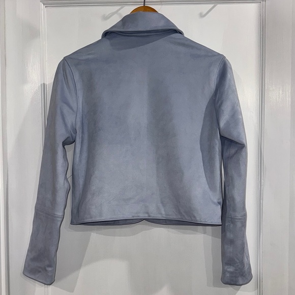 A&F Vegan Suede Button-Through Jacket - Picture 8 of 10